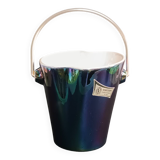 Verceram Black Iridescent Ceramic Ice Bucket
