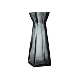 Vase en verre gris foncé 30cm