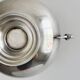 Silver-plated metal footed bowl