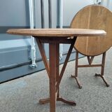 Pair of antique wooden bedside tables side table