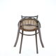Chaise en hêtre courbé des années 1930 avec siège Pedig, Autriche