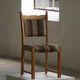 Danish Mid-Century Modern style, set of 8 dining chairs in oak and wool, 1960s.