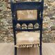 Chaise à nourrice stylé victorien , chauffeuse fin XIXe