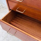 Teak chest of drawers