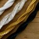 Suspension globe vintage en opaline ocre