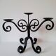 Vintage wrought iron chandelier