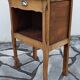Vintage wooden bedside table