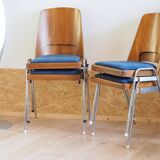 4 chaises BAUMANN modèle MANHATTAN