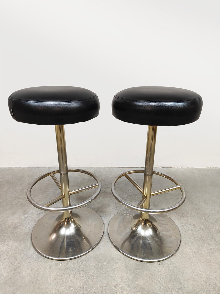 Vintage Swedish design bar stool stools Borje Johanson