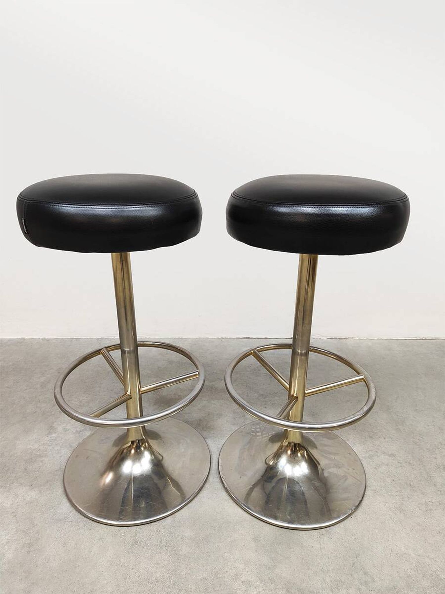 Tabourets de bar vintage suédois Borje Johanson
