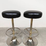 Tabourets de bar vintage suédois Borje Johanson