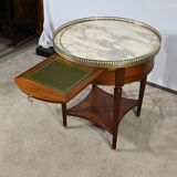 Mahogany Bouillotte Table, Louis XVI style – Late 19th century