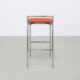 4x Bar Stool in Chrome by Casala, 1990s
