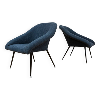 Fauteuils Space Age Köln1, VEB Sitzmöbelwerke, Allemagne, années 1970
