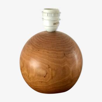 Wooden ball lamp