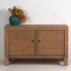 Small antique two-door sideboard (circa 1900)