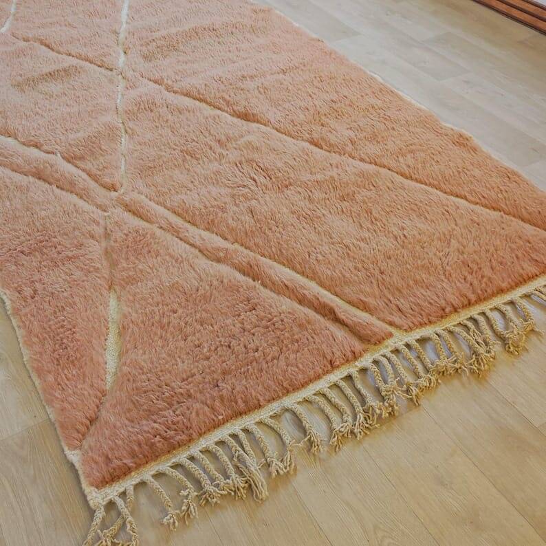 Handmade traditional Beni Ourain Berber rug 200/300 cm