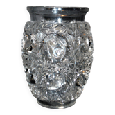 R. Lalique vase art déco Bagatelle oiseau moineau non signé 1939
