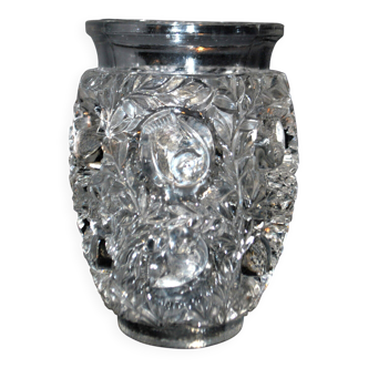 R. Lalique Art Deco vase Bagatelle bird sparrow unsigned 1939