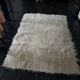 Wool flokati carpet
