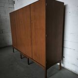 Scandinavian dressing wardrobe in rosewood