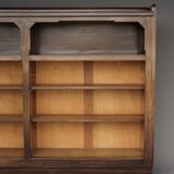 Bibliothèque Art Déco en bois de l'école de La Haye, années 1930