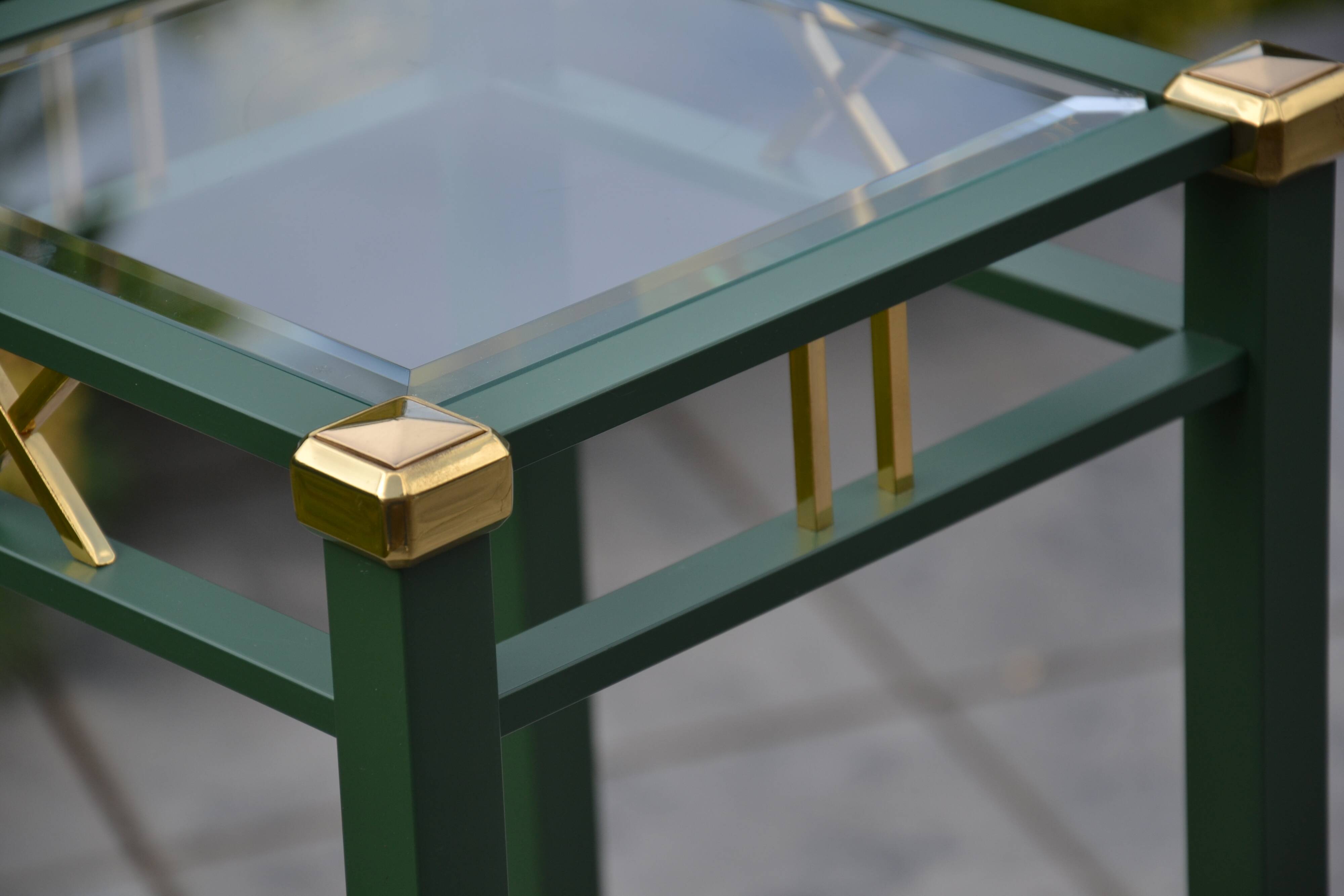 Metal and brass stand Fratelli Orsenigo
