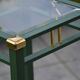 Metal and brass stand Fratelli Orsenigo