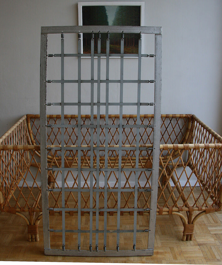 Crib rattan - 1960