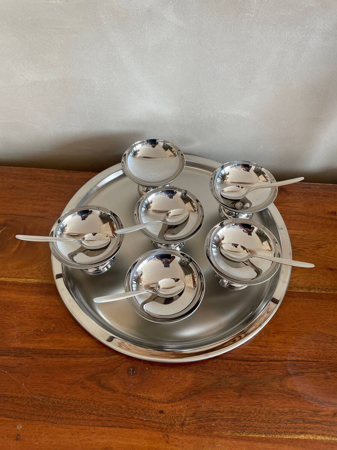 Guy Degrenne Ice Cream Service