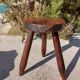 Round tripod stool