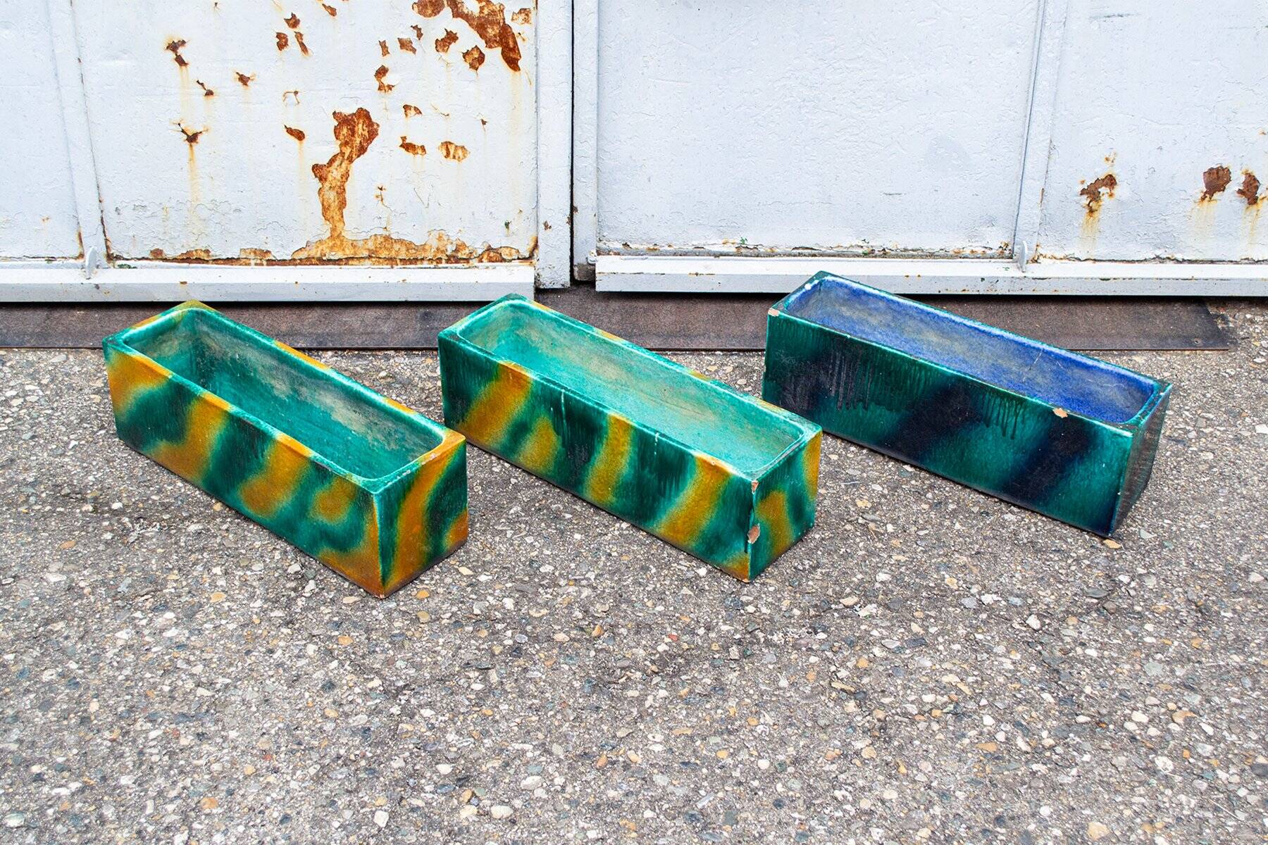 Vasi in ceramic by Gabbianelli, Italia, anni '50, set of 3