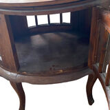 Ancien meuble a thé table basse coloniale