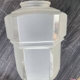 Art Deco glass ceiling light, as beautiful as a skyscraper