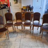 6 art deco chairs