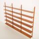 Danish teak shelving unit attr. to PS System, Randers, Denmark, 1960s
