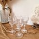 Verres en cristal d'arques, Auteuil