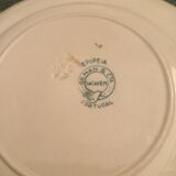 Set of deep plates Sacavem