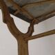 Bistro table marked A.Delail Toulouse in cast iron and marble, 1920