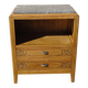 Small Art Deco piece of furniture, marble top.