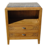 Petit meuble Art Déco, dessus en marbre