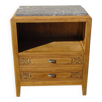 Small Art Deco piece of furniture, marble top.