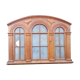Séparation ancienne bois et vitre, fenêtre verre