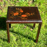 Small Chinese side coffee table, lacquered