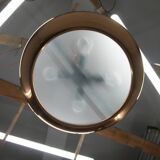 Bauhaus / Functionalist Copper Chandelier UFO, 1930s