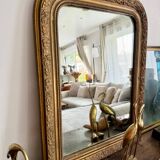 Ancien miroir Louis Philippe 65 x 49cm