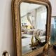 Antique Louis Philippe mirror 65 x 49cm