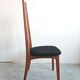 Paire de chaises mid-century en peau d'agneau Astrakan