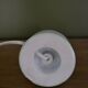 Bedside lamp in green marble