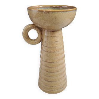 Large Arts-Ceram stoneware candle holder